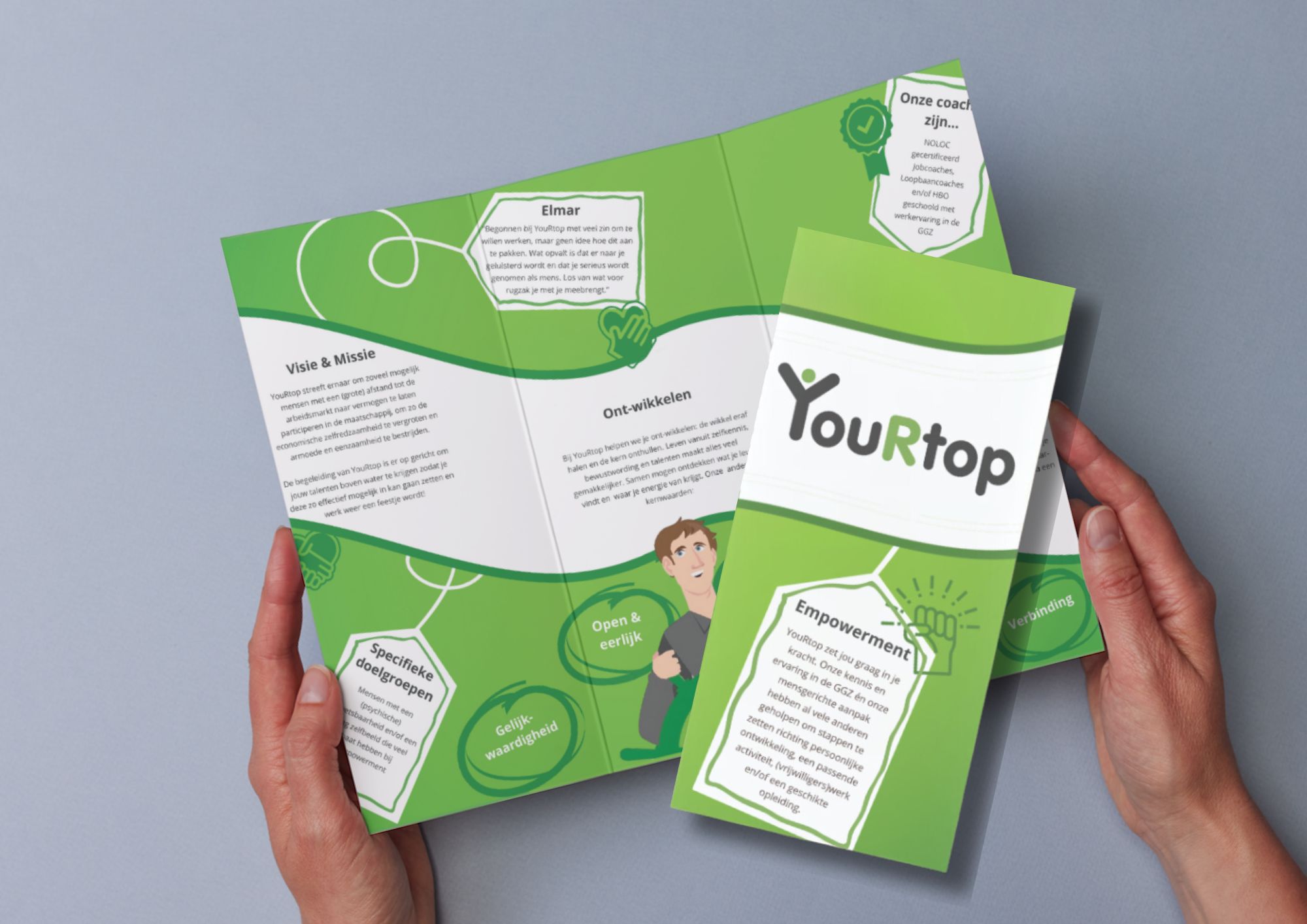 Flyer participatietrajecten Flyer participatietrajecten